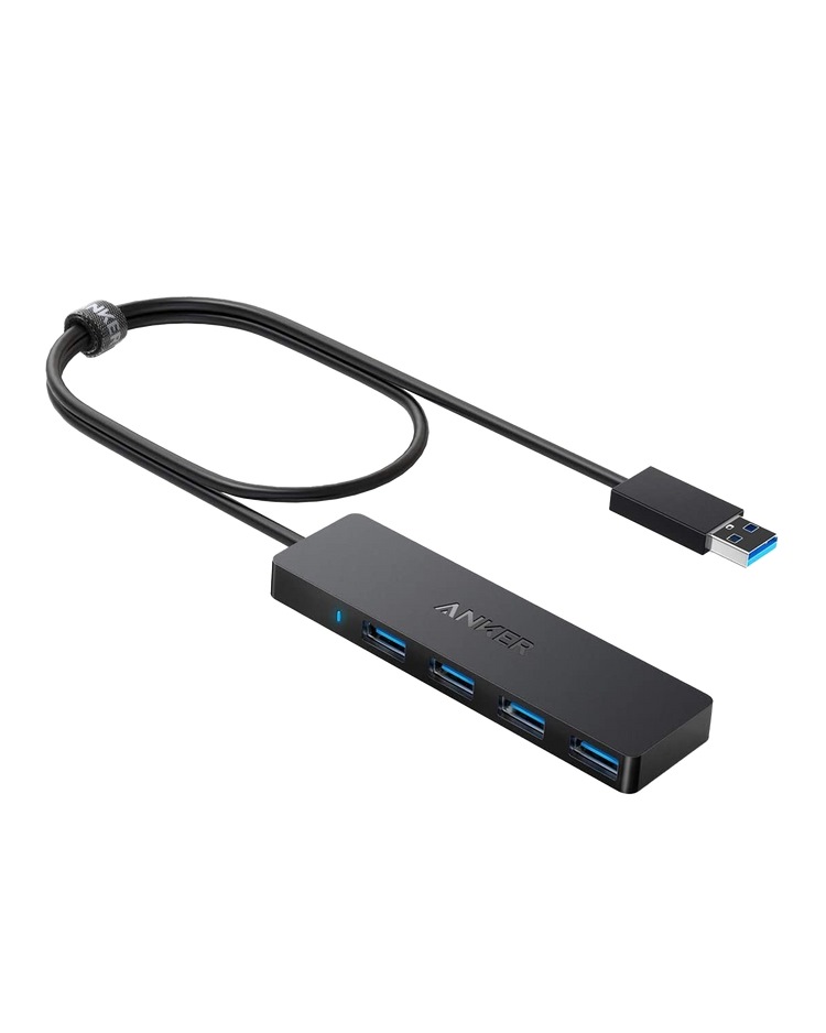 Anker Ultra Slim 4-Port USB 3.0 Data Hub Hubs and Docks Sort | BS539063O2